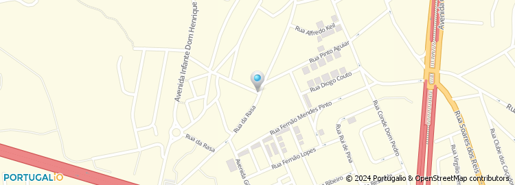 Mapa de Rua Dona Maria Castro