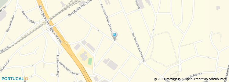 Mapa de Rua de Fernando Pessoa