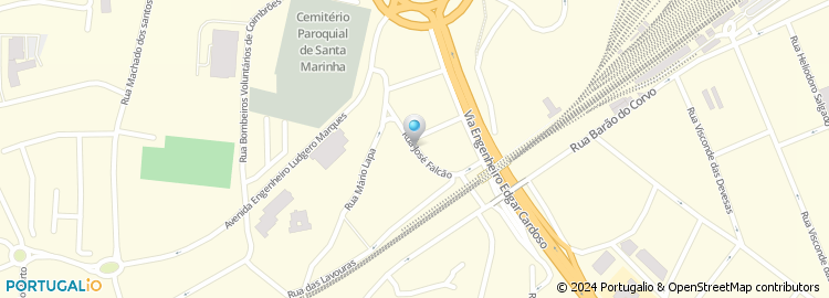 Mapa de Rua Francisco Pereira Pinto de Lemos