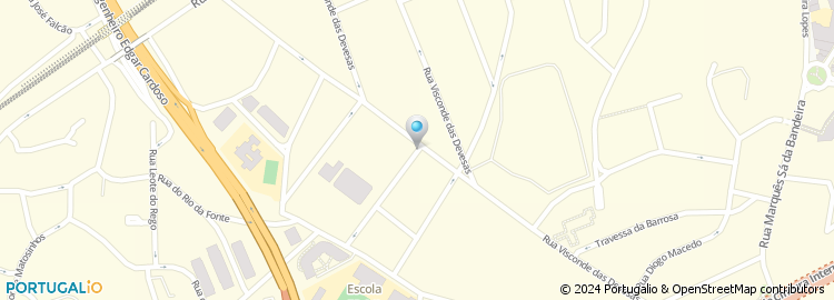 Mapa de Rua Carlos Guedes de Amorim