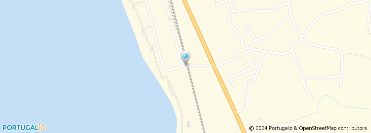 Mapa de Rua de Praia Nova
