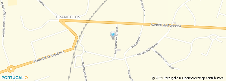 Mapa de Rua Fernandes Barbosa