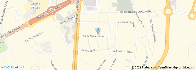 Mapa de Rua Guiné