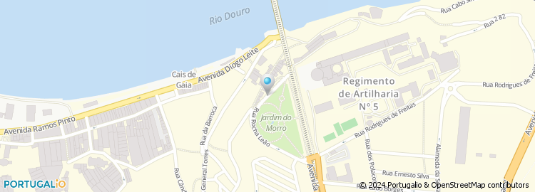 Mapa de Rua Rocha Leão