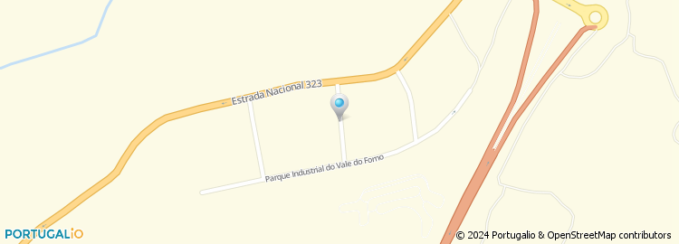 Mapa de Estrada Nacional 323