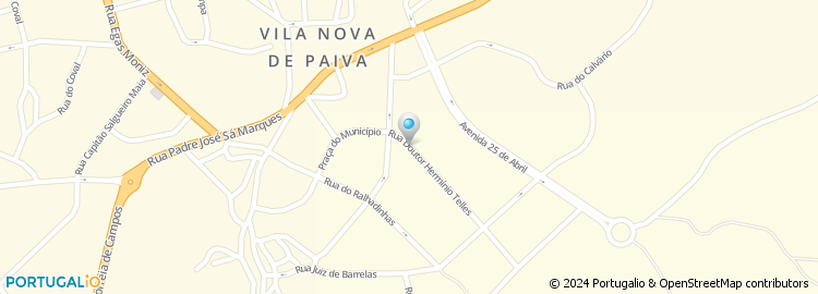 Mapa de Rua Herminio Teles