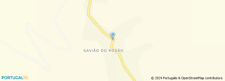 Mapa de Gavião de Rodão
