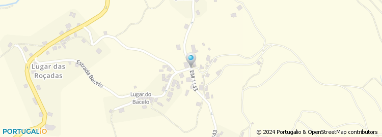 Mapa de Rua de Santa Marta