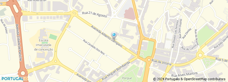 Mapa de Avenida Alberto Sampaio
