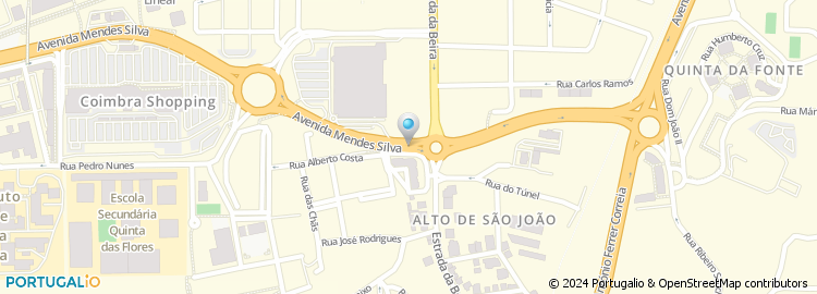 Mapa de Vodafone, Coimbra Shopping