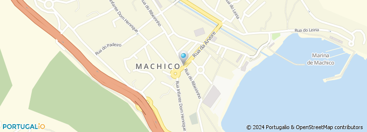 Mapa de Vodafone, Machico, Funchal