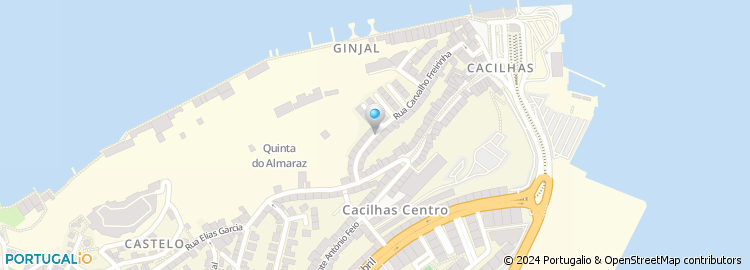 Mapa de Zares Portugal - Construção Civil & Serviços Em Geral, Lda