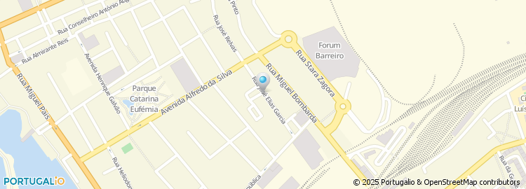 Mapa de 2º Cartório Notarial de Barreiro