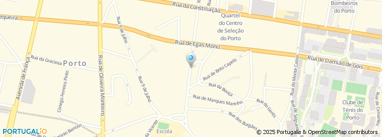 Mapa de A. A. Clemente da Costa, SA
