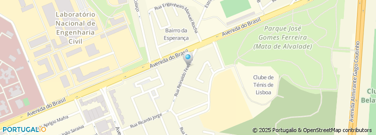 Mapa de A Ao Quadrado - Laboratório de Prótese Dentária, Unipessoal Lda