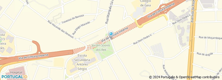 Mapa de A.C. Oliveira - Maquinas e Ferramentas, Lda
