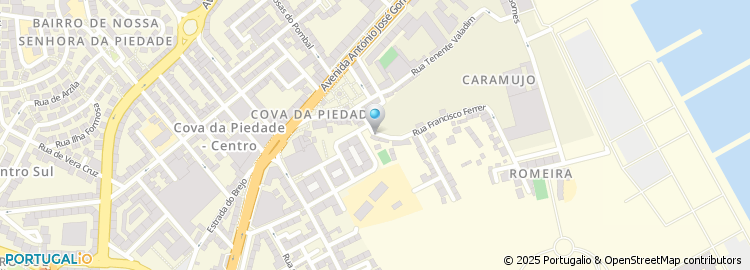 Mapa de A Cor da Gestão Lda