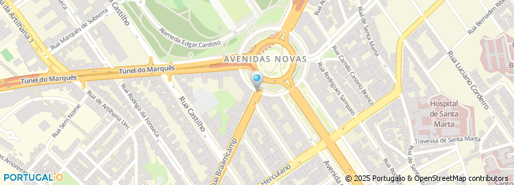 Mapa de A Emilia dos Santos e Ribeiro, Lda