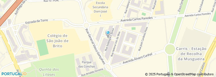 Mapa de A. Emília dos Santos & Ribeiro Lda