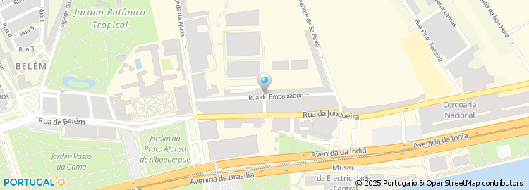 Mapa de A Estrela de Belem