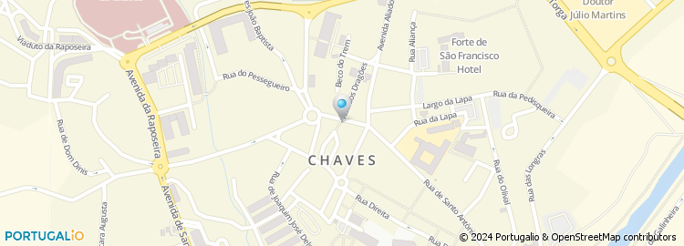 Mapa de A Exportadora de Chaves, Lda
