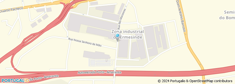 Mapa de A. Fernando & Pina, Lda