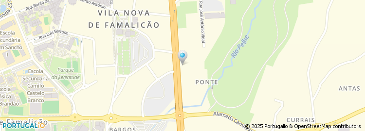 Mapa de A Imobiliária de Penavila - Sociedade de Empreedimentos Imobiliários, Limitada