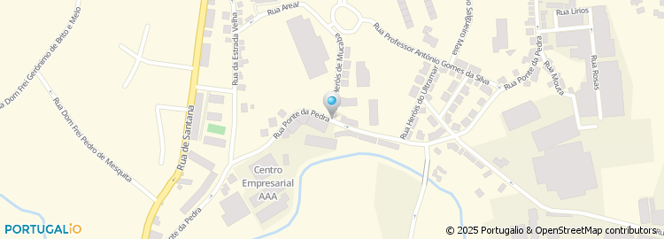 Mapa de A.J. Fonseca, Lda
