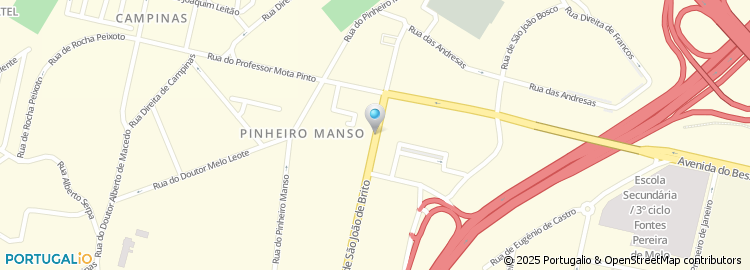 Mapa de A. J. Leite Nunes, Unip., Lda