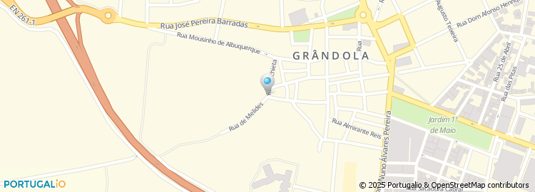 Mapa de A.J.& Neves, Lda