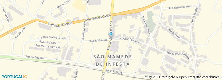 Mapa de A Jose L Machado