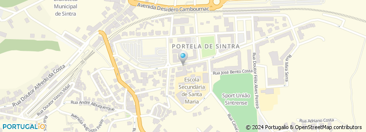 Mapa de A Loja Magica de Sintra, Unipessoal Lda