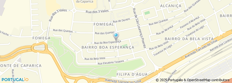 Mapa de A. Lopes Embalagem, Lda