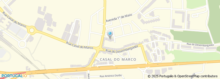 Mapa de A. M. Pereira Medeiros Auto, Avaliação de Riscos e Danos, Unipessoal Lda