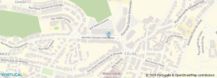 Mapa de A.M. Pinto & Carvalheira, Lda