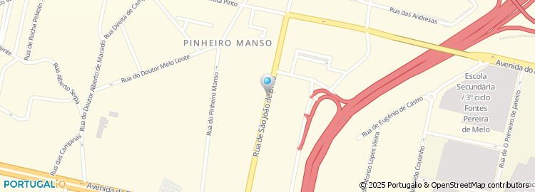 Mapa de A M Silveira, Lda