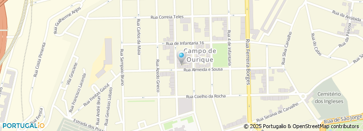 Mapa de A Orquídea de Campo D ourique, Lda