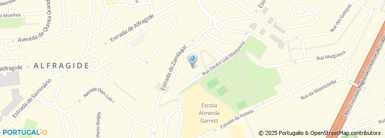 Mapa de A Pérola de Monsanto - Restaurante, Lda