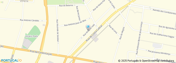 Mapa de A S Ferreira