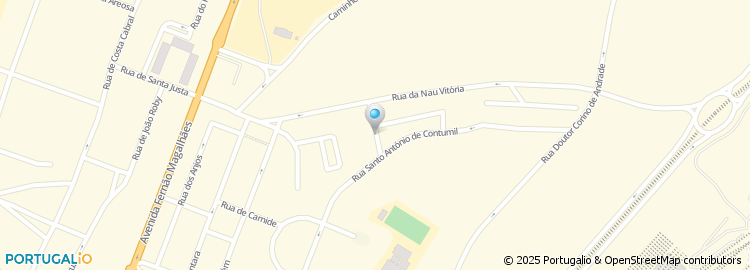 Mapa de A Valle Fernandes - Brindes e Represent., Lda