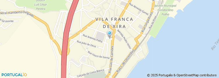 Mapa de A Vidreira Vilafranquense, Lda