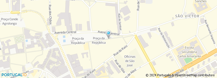 Mapa de Abel Jorge Pavão Azevedo