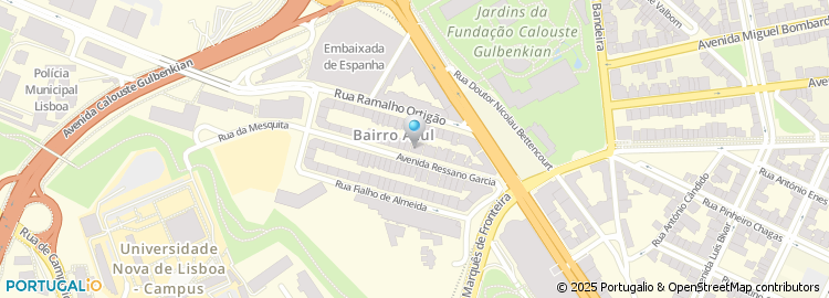 Mapa de Abel Mateus & Filho, Lda