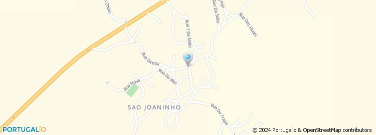 Mapa de Abílio Gonçalves Ribeiro
