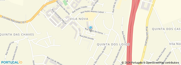 Mapa de Abílio Neves - Engenharia e Construção, Unip., Lda