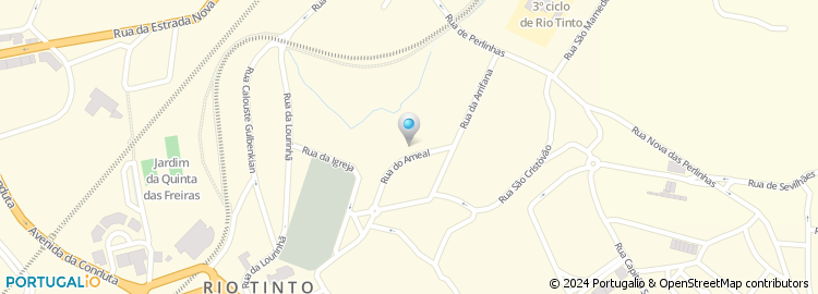 Mapa de Abílio Santos Cunha - Canalizações, Unipessoal Lda