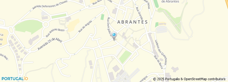 Mapa de Abrantaqua - Serviço de Águas Residuais Urbanas do Município de Abrantes S.a.