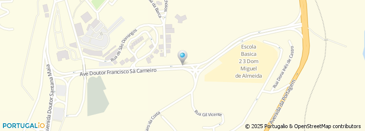 Mapa de Avenida Doutor Santana Maia