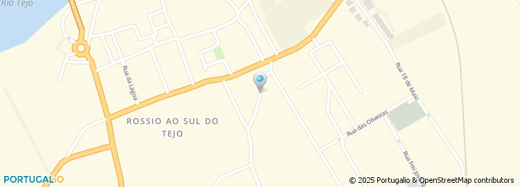 Mapa de Rua da Estalagem Nova