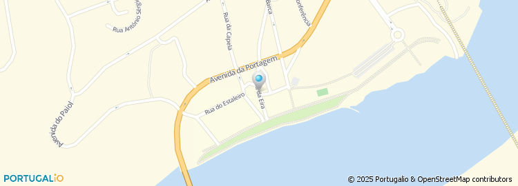 Mapa de Rua das Barreiras do Castelo